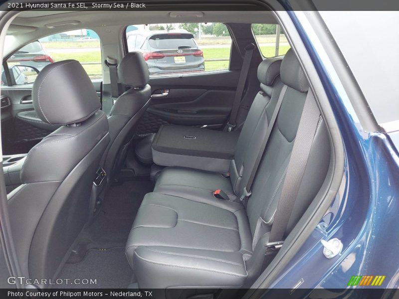 Rear Seat of 2021 Santa Fe SEL