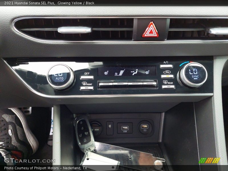 Controls of 2021 Sonata SEL Plus