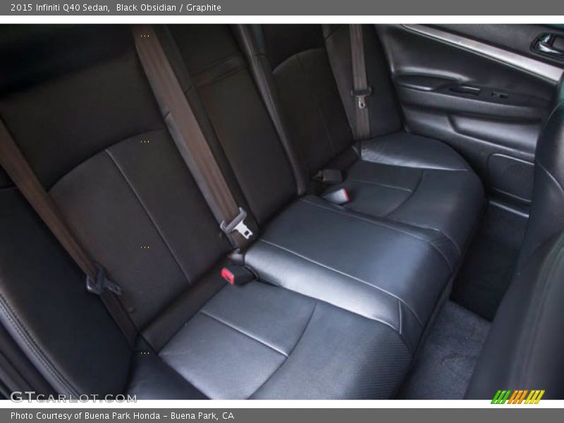 Black Obsidian / Graphite 2015 Infiniti Q40 Sedan