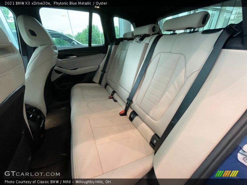 Rear Seat of 2021 X3 xDrive30e