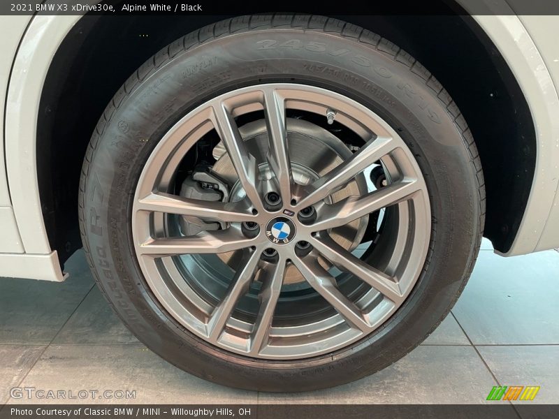 Alpine White / Black 2021 BMW X3 xDrive30e
