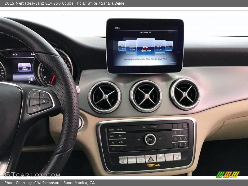 Polar White / Sahara Beige 2019 Mercedes-Benz CLA 250 Coupe