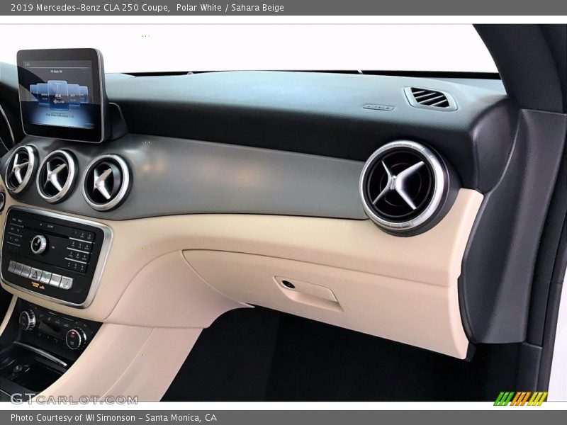 Polar White / Sahara Beige 2019 Mercedes-Benz CLA 250 Coupe