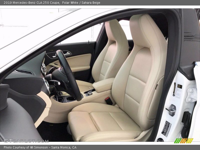 Polar White / Sahara Beige 2019 Mercedes-Benz CLA 250 Coupe