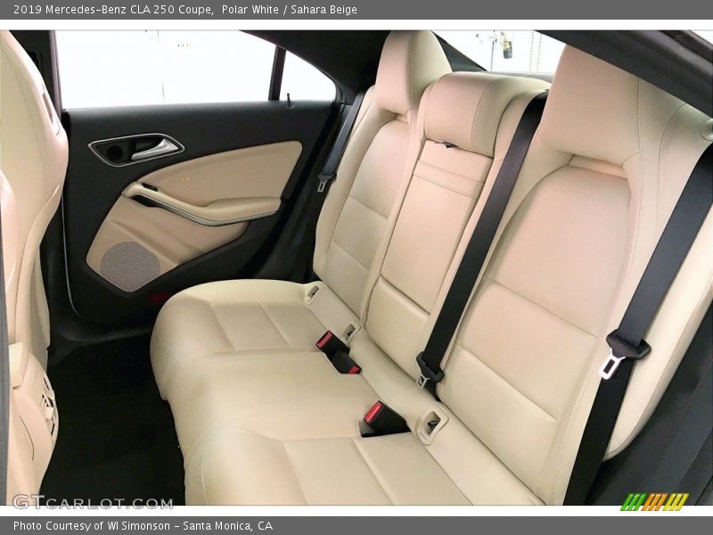 Polar White / Sahara Beige 2019 Mercedes-Benz CLA 250 Coupe