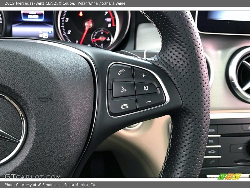 Polar White / Sahara Beige 2019 Mercedes-Benz CLA 250 Coupe