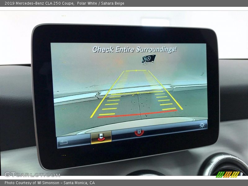 Polar White / Sahara Beige 2019 Mercedes-Benz CLA 250 Coupe