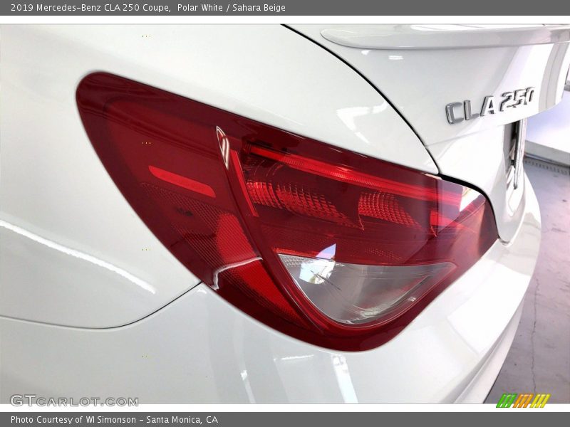 Polar White / Sahara Beige 2019 Mercedes-Benz CLA 250 Coupe