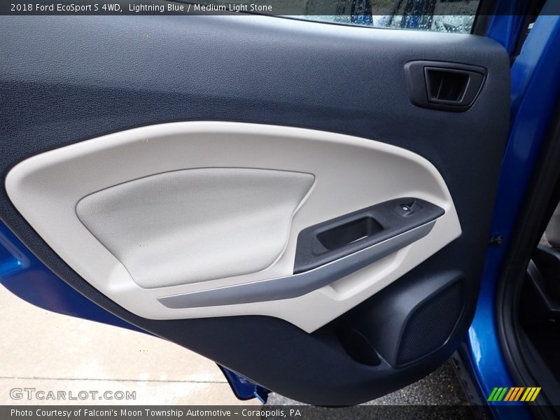 Lightning Blue / Medium Light Stone 2018 Ford EcoSport S 4WD