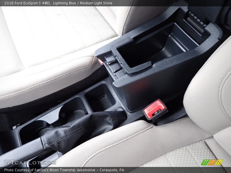 Lightning Blue / Medium Light Stone 2018 Ford EcoSport S 4WD