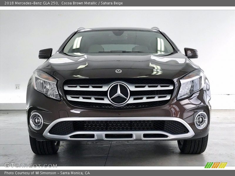 Cocoa Brown Metallic / Sahara Beige 2018 Mercedes-Benz GLA 250