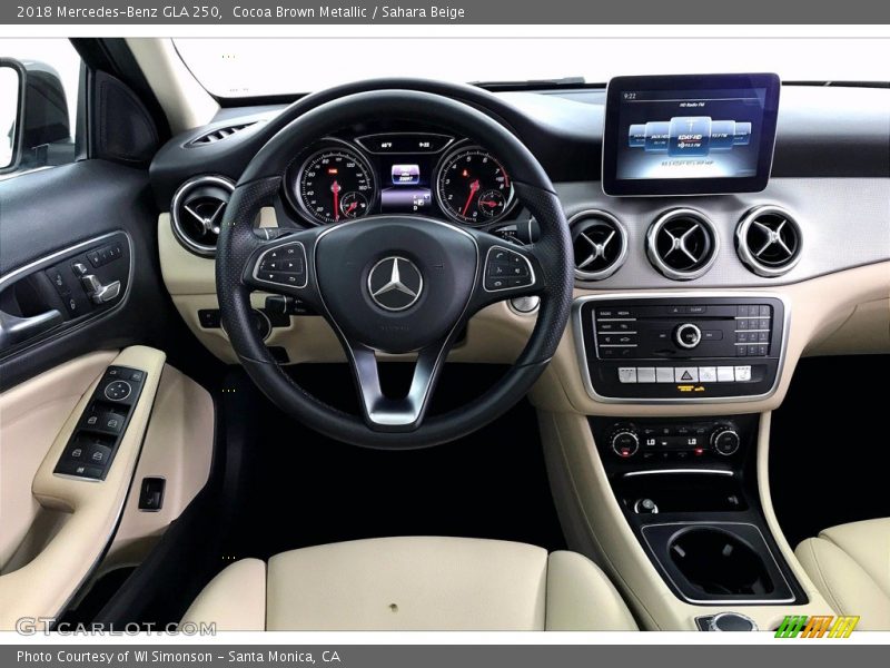 Cocoa Brown Metallic / Sahara Beige 2018 Mercedes-Benz GLA 250
