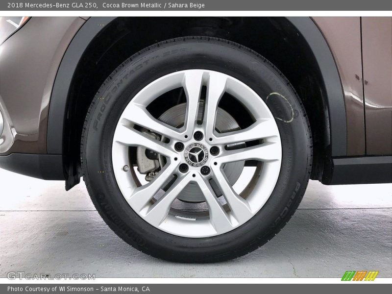 Cocoa Brown Metallic / Sahara Beige 2018 Mercedes-Benz GLA 250