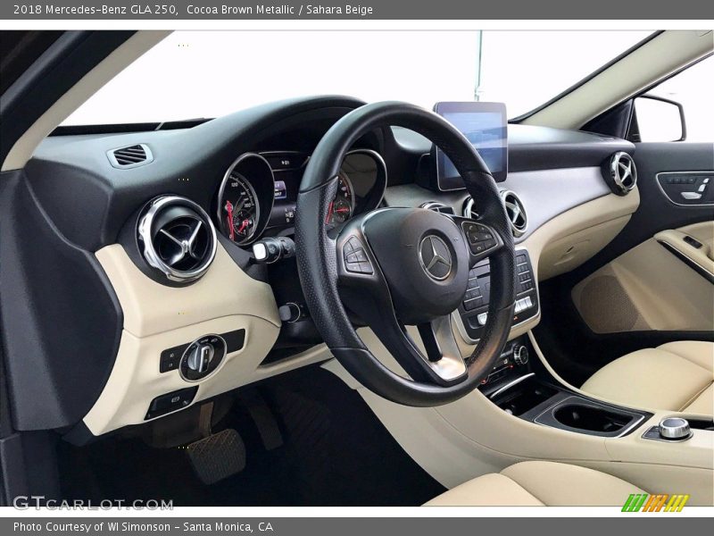 Cocoa Brown Metallic / Sahara Beige 2018 Mercedes-Benz GLA 250