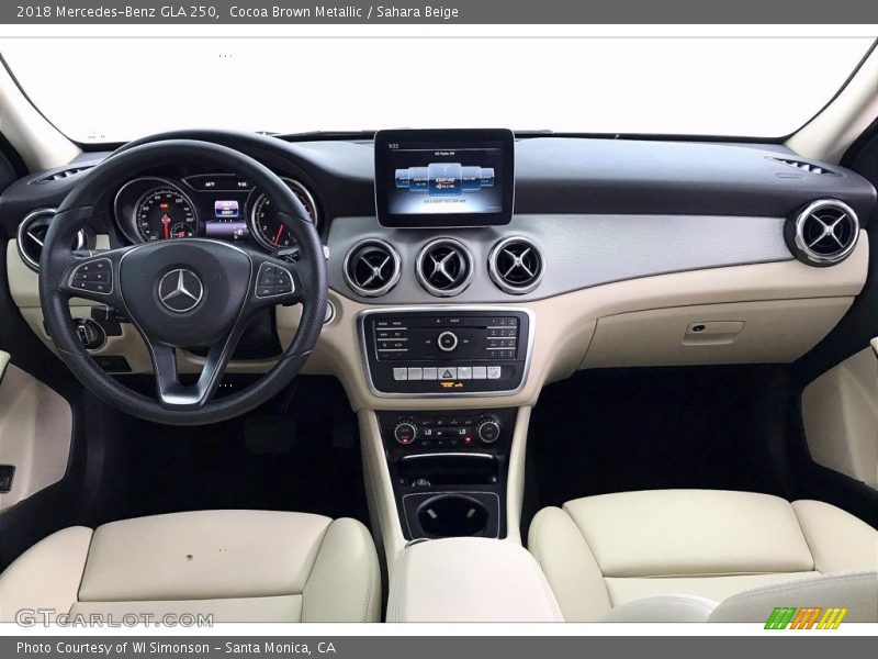 Cocoa Brown Metallic / Sahara Beige 2018 Mercedes-Benz GLA 250