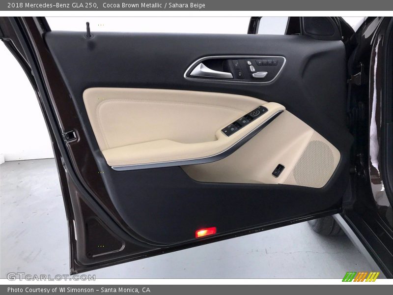 Cocoa Brown Metallic / Sahara Beige 2018 Mercedes-Benz GLA 250