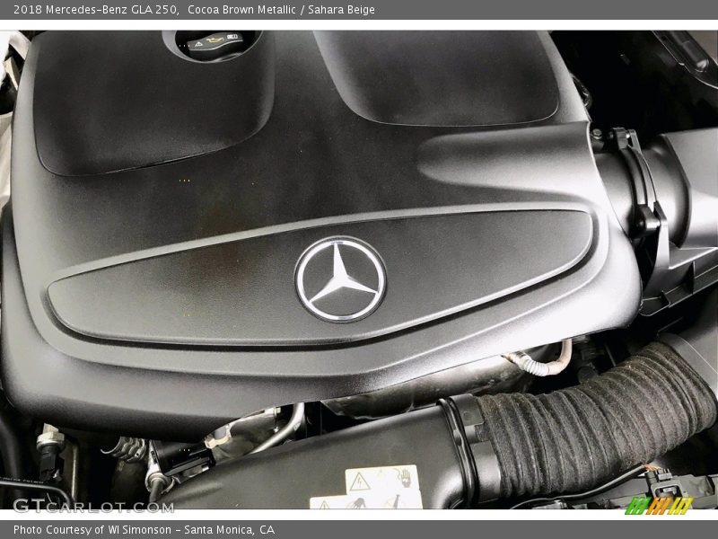 Cocoa Brown Metallic / Sahara Beige 2018 Mercedes-Benz GLA 250