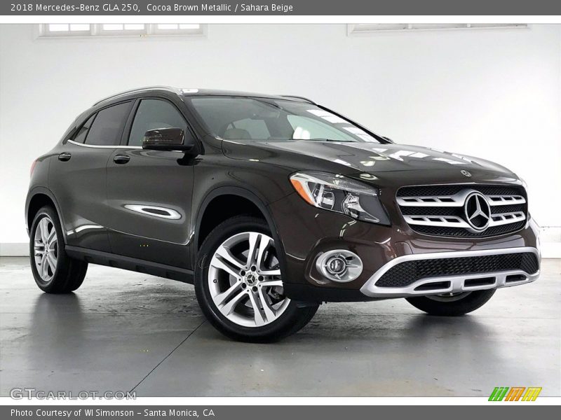 Cocoa Brown Metallic / Sahara Beige 2018 Mercedes-Benz GLA 250
