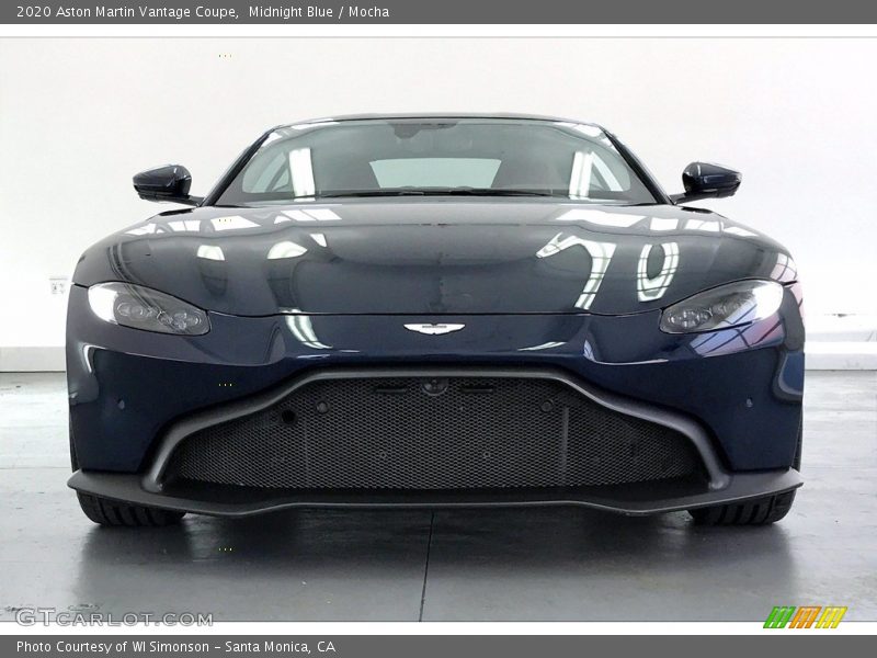 Midnight Blue / Mocha 2020 Aston Martin Vantage Coupe