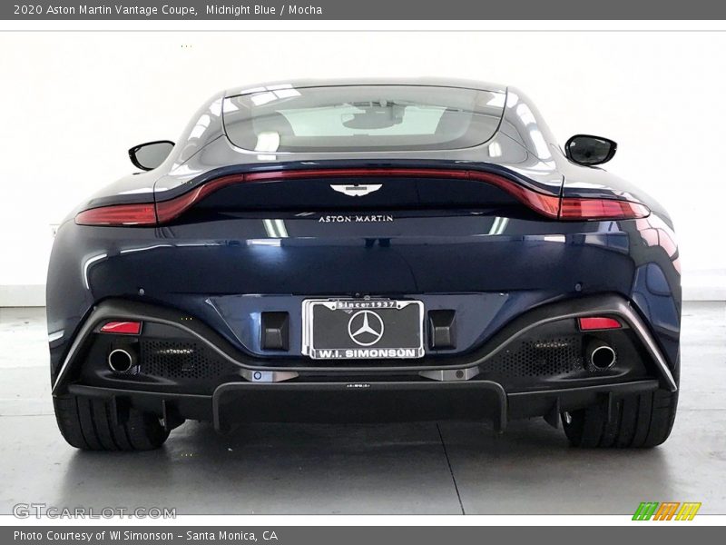 Midnight Blue / Mocha 2020 Aston Martin Vantage Coupe