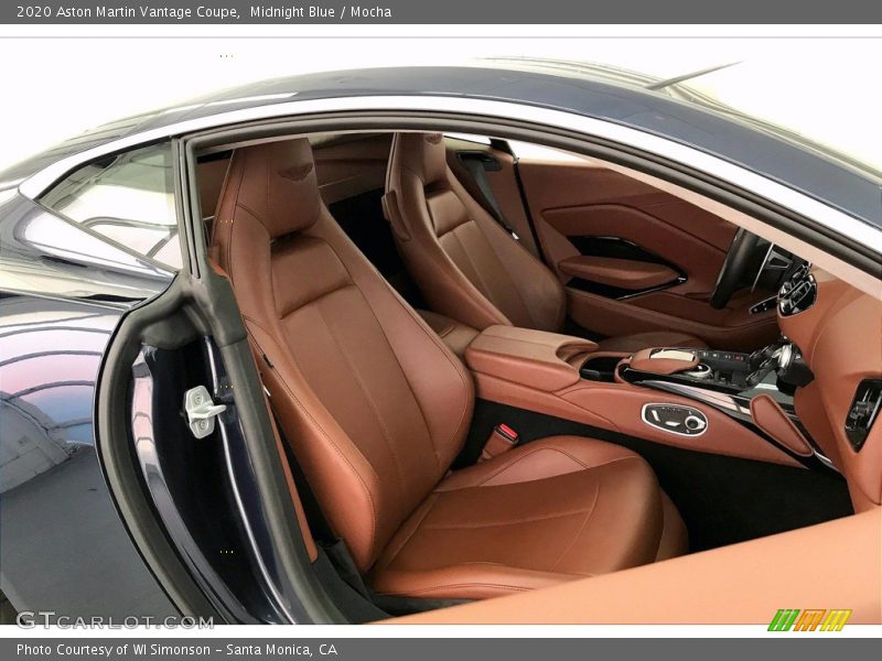 Front Seat of 2020 Vantage Coupe