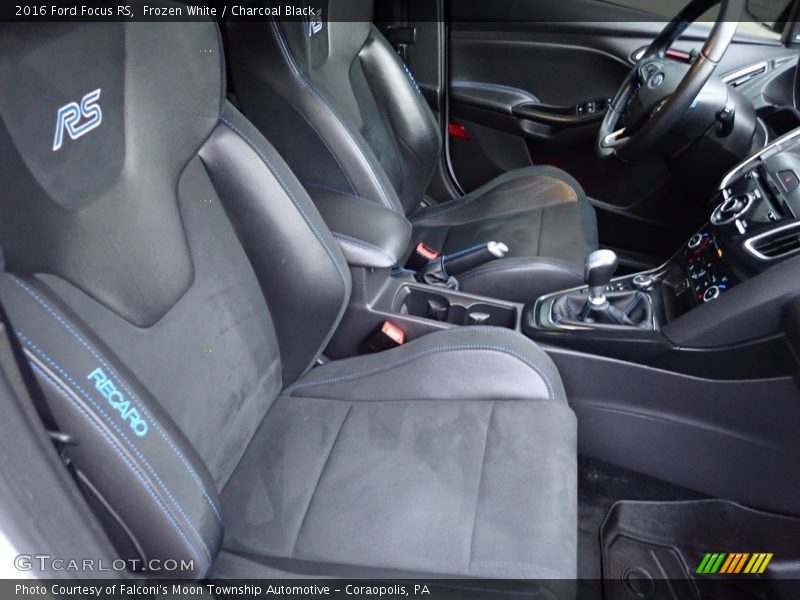 Front Seat of 2016 Focus RS