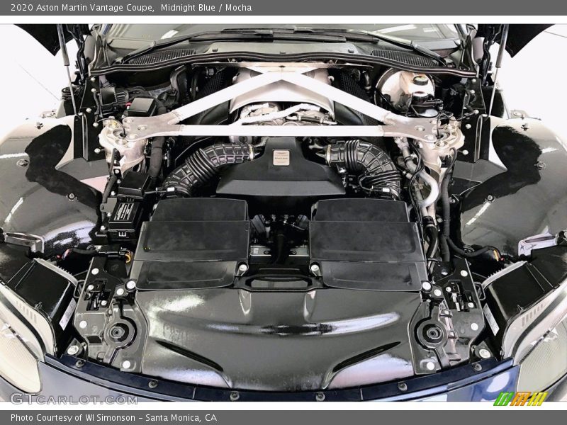  2020 Vantage Coupe Engine - 4.0 Liter Twin-Turbocharged DOHC 32-Valve VVT V8