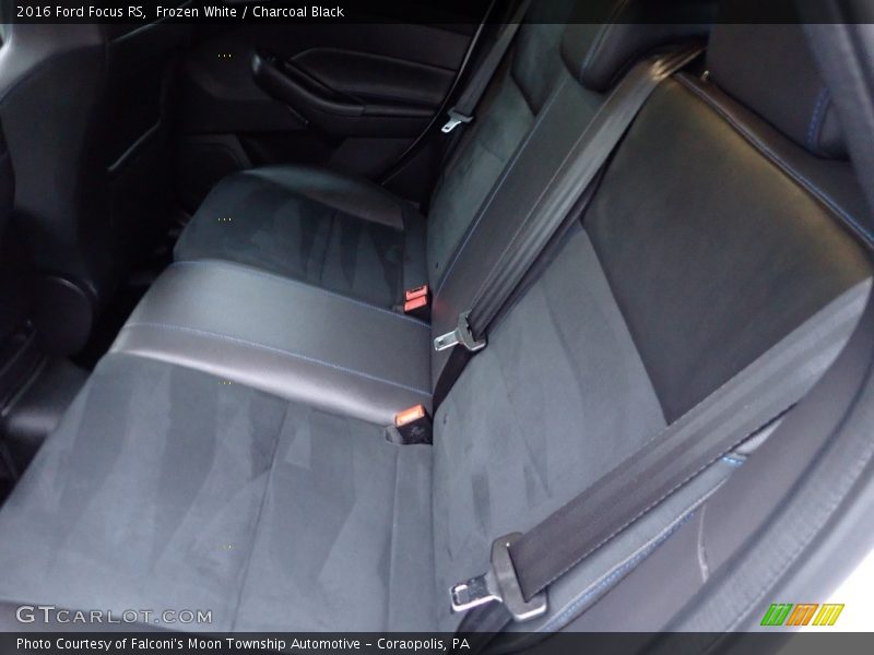 Frozen White / Charcoal Black 2016 Ford Focus RS