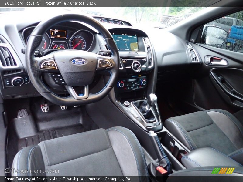  2016 Focus RS Charcoal Black Interior