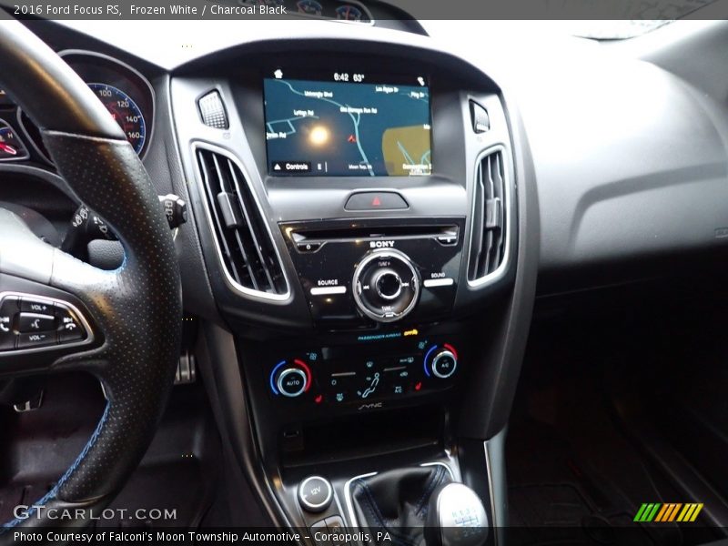 Controls of 2016 Focus RS