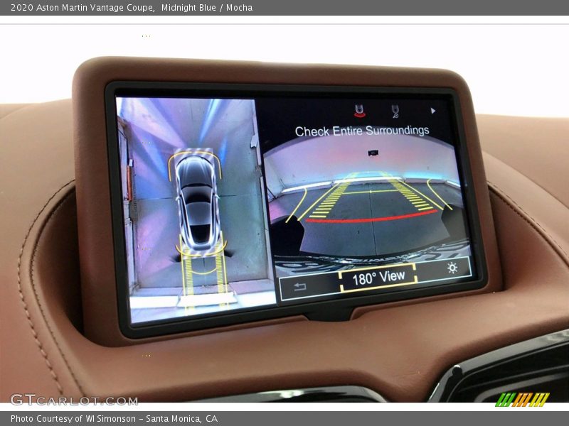 Midnight Blue / Mocha 2020 Aston Martin Vantage Coupe