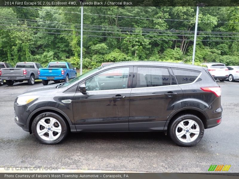 Tuxedo Black / Charcoal Black 2014 Ford Escape SE 2.0L EcoBoost 4WD