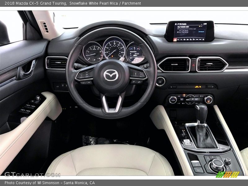 Dashboard of 2018 CX-5 Grand Touring