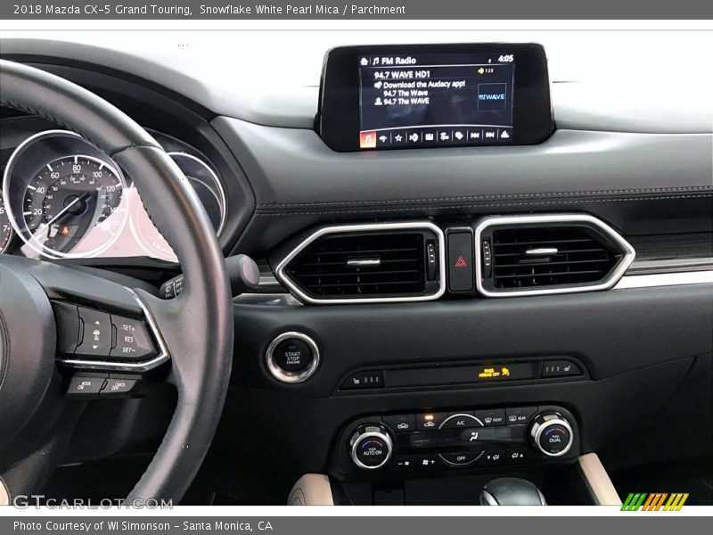 Snowflake White Pearl Mica / Parchment 2018 Mazda CX-5 Grand Touring
