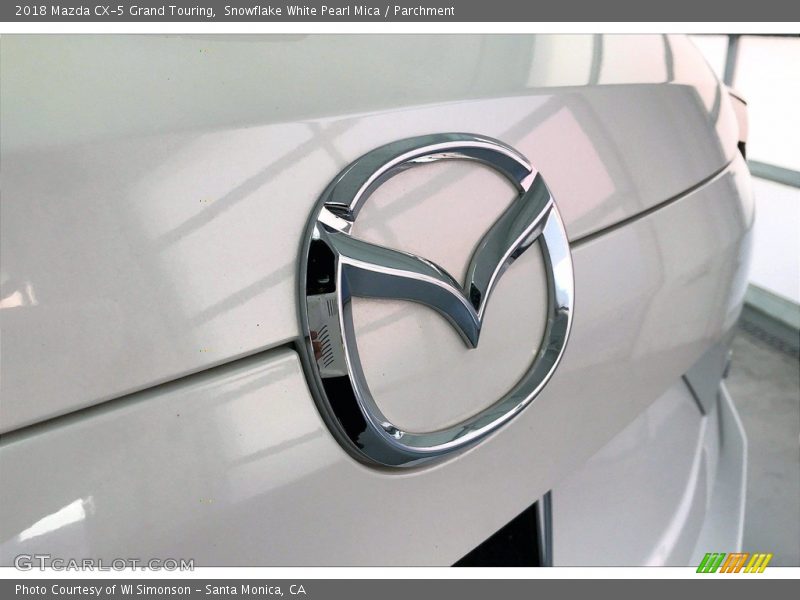 Snowflake White Pearl Mica / Parchment 2018 Mazda CX-5 Grand Touring