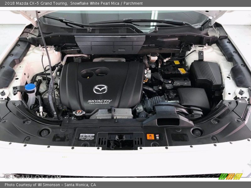  2018 CX-5 Grand Touring Engine - 2.5 Liter SKYACTIV-G DI DOHC 16-Valve VVT 4 Cylinder