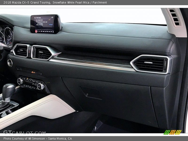 Snowflake White Pearl Mica / Parchment 2018 Mazda CX-5 Grand Touring