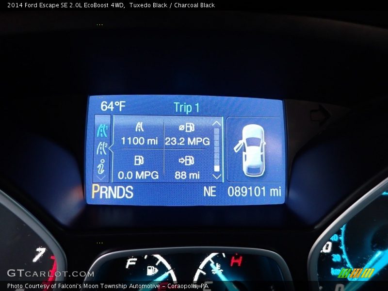 Tuxedo Black / Charcoal Black 2014 Ford Escape SE 2.0L EcoBoost 4WD