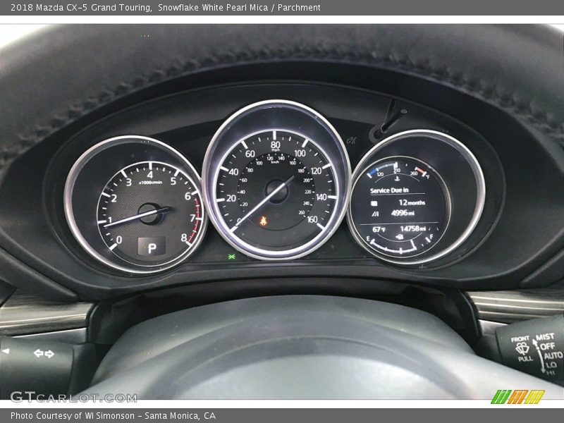  2018 CX-5 Grand Touring Grand Touring Gauges