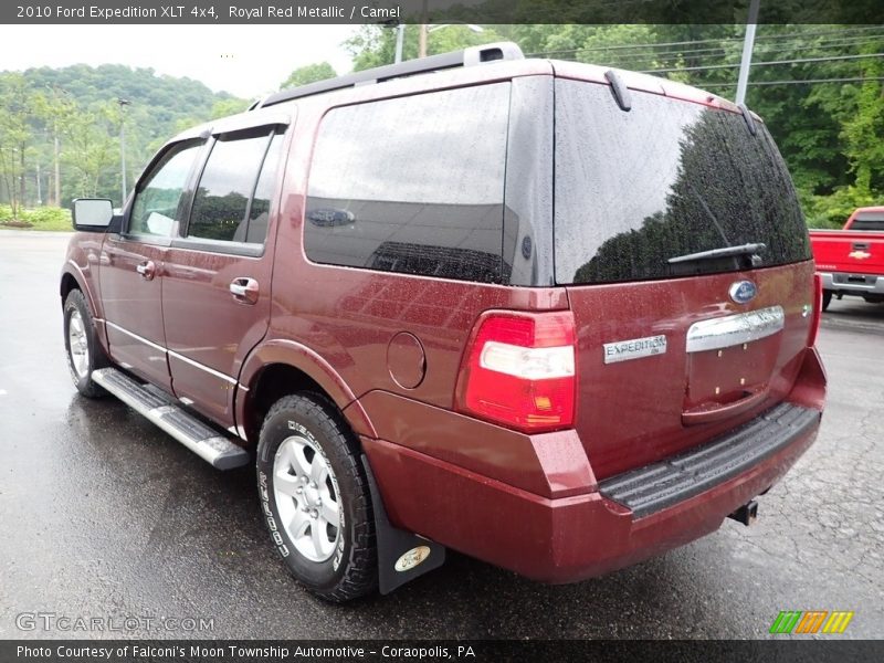 Royal Red Metallic / Camel 2010 Ford Expedition XLT 4x4