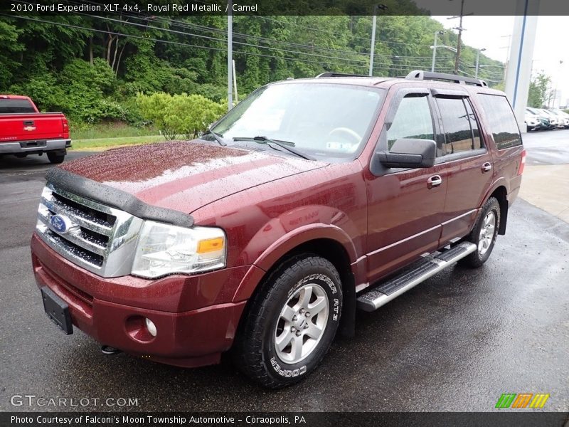 Royal Red Metallic / Camel 2010 Ford Expedition XLT 4x4