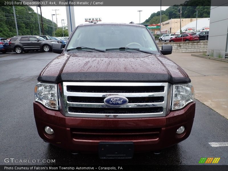 Royal Red Metallic / Camel 2010 Ford Expedition XLT 4x4