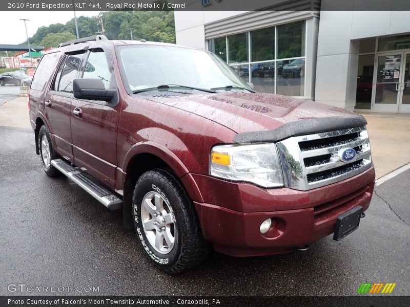 Royal Red Metallic / Camel 2010 Ford Expedition XLT 4x4