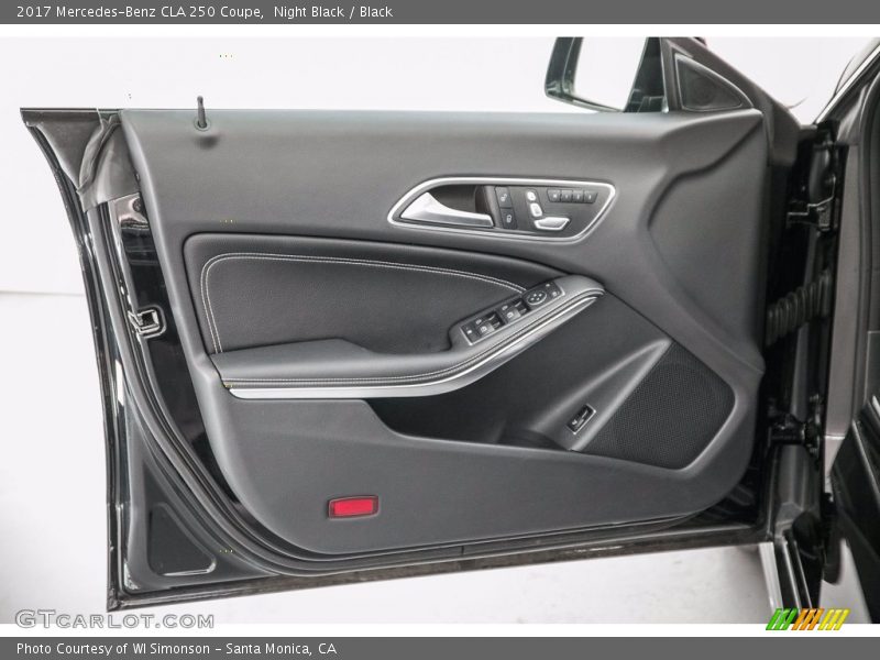 Night Black / Black 2017 Mercedes-Benz CLA 250 Coupe