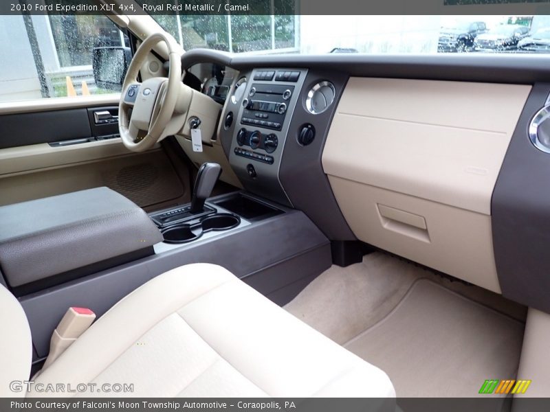 Royal Red Metallic / Camel 2010 Ford Expedition XLT 4x4