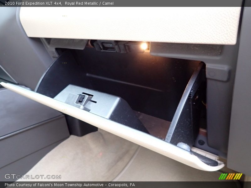 Royal Red Metallic / Camel 2010 Ford Expedition XLT 4x4