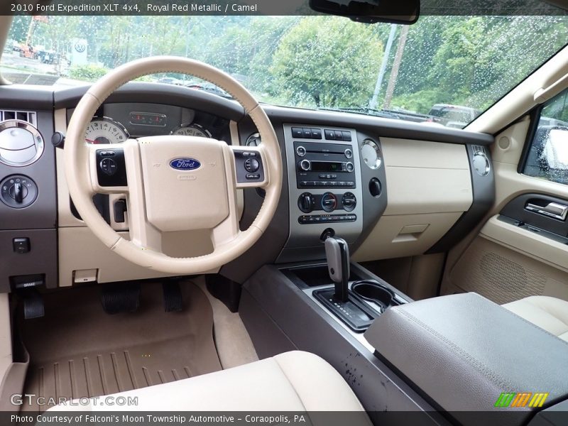 Royal Red Metallic / Camel 2010 Ford Expedition XLT 4x4