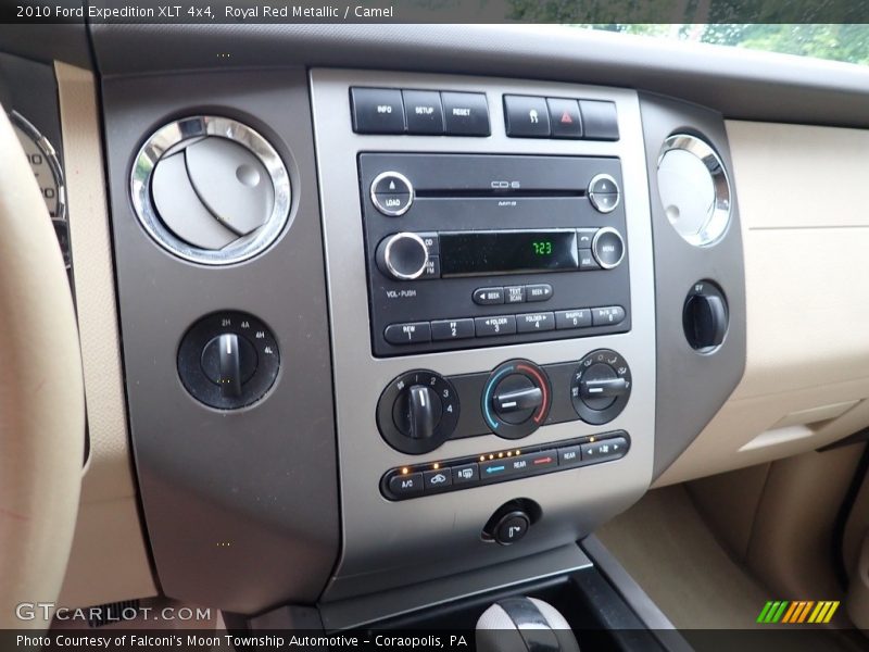 Royal Red Metallic / Camel 2010 Ford Expedition XLT 4x4