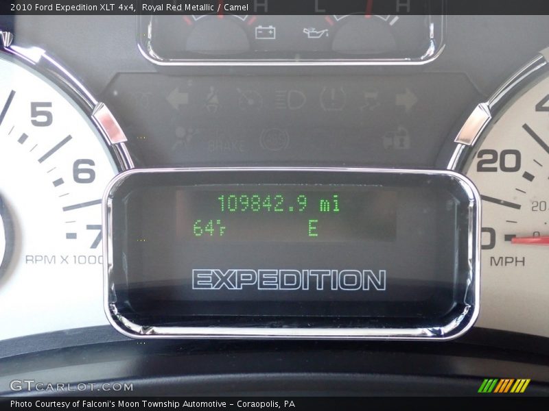 Royal Red Metallic / Camel 2010 Ford Expedition XLT 4x4