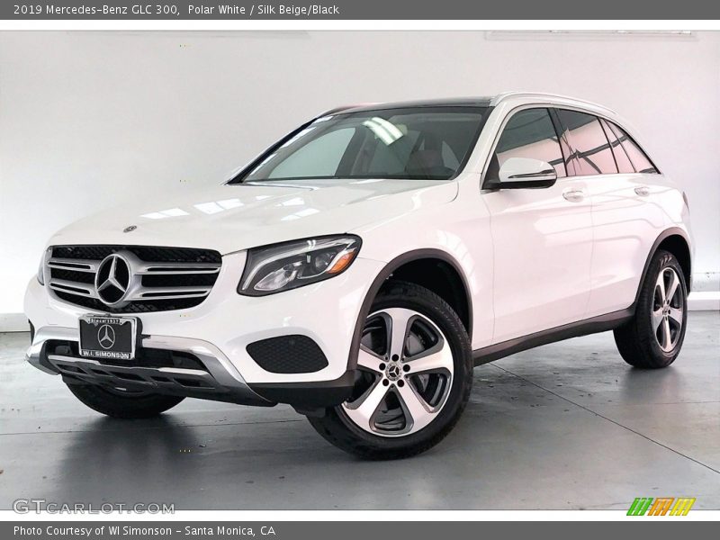 Polar White / Silk Beige/Black 2019 Mercedes-Benz GLC 300
